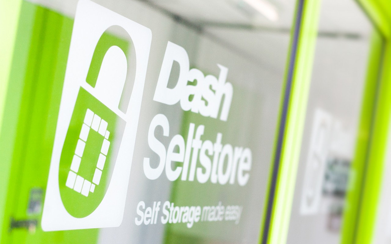 Entrance at Dash Self Storage redruth Cornwall